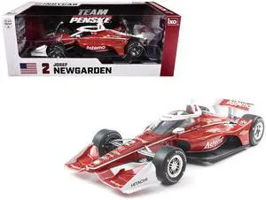 Dallara IndyCar #2 Josef Newgarden "Astemo" Team Penske "NTT IndyCar Series" (2025) 1/18 Diecast Model by IXO Models