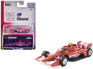 Dallara IndyCar #12 Will Power "Verizon" Team Penske "NTT IndyCar Series" (2025) 1/64 Diecast Model by IXO Models