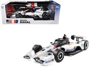 Dallara IndyCar #15 "Mobil 1" Rahal Letterman Lanigan Racing "NTT IndyCar Series" (2025) 1/18 Diecast Model Car by IXO Models