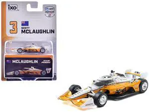 Dallara IndyCar #3 "XPEL" Team Penske "NTT IndyCar Series" (2025) 1/64 Diecast Model Car by IXO Models