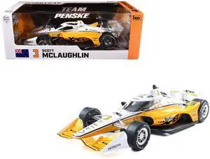 Dallara IndyCar #3 Scott McLaughlin "XPEL" Team Penske "NTT IndyCar Series" (2025) 1/18 Diecast Model Car by IXO Models