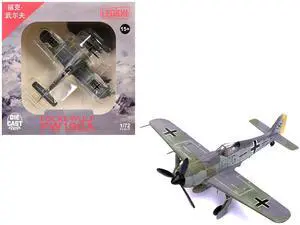Focke-Wulf Fw 190A Aircraft "Stab/JG 26 Schlageter, France" (1942) German Luftwaffe 1/72 Diecast Model by Legion