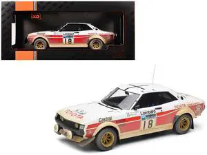 Toyota Celica 2000 GT (RA21) #18 (Dirty Version) "RAC Rally" (1977) 1/18 Die Cast Model Car by IXO Models