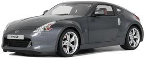 2009 Nissan 370Z Gun Gray Metallic Limited Edition to 2000 pieces Worldwide 1/18 Model Car by Otto Mobile