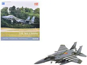 Boeing F-15E Strike Eagle Fighter Aircraft "Spirit of Goldsboro" (2024) US Air Force 1/72 Diecast Model by Hobby Master.