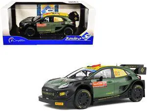 Ford Puma Rally1 Hybrid #37 "Rally New Zealand" (2022) "Competition" 1/18 Diecast Model Car by Solido