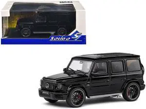 2022 Mercedes-Benz AMG G63 Obsidian Black Metallic 1/43 Diecast Model Car by Solido