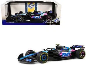 Alpine A524 #10 Pierre Gasly "BWT" Formula One F1 Monaco GP (2024) "Competition" Series 1/18 Diecast Model Car by Solido