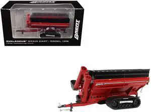 Brent 1398 Avalanche Grain Cart with Equalizer Tracks Red 1/64 Diecast Model by SpecCast