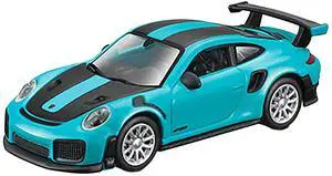 Porsche 911 GT2 RS Blue with Carbon Stripes "Speed Icons" Series 1/64 Diecast Model Car by Maisto