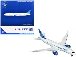 Boeing 787-8 Commercial Aircraft "United Airlines" (N26902) White with Blue Tail 1/400 Diecast Model by GeminiJets