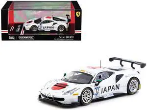 Ferrari 488 GT3 #12 "Team Japan" "FIA GT Nations Cup" (2018) "Hobby64" Series 1/64 Diecast Model Car by Tarmac Works