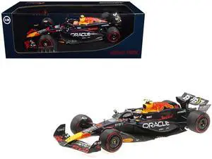 Red Bull Racing RB20 #11 "Oracle" 2nd Place F1 "Bahrain GP" (2024) with Driver  Limited Ed 1/18 Diecast Model Car by Minichamps