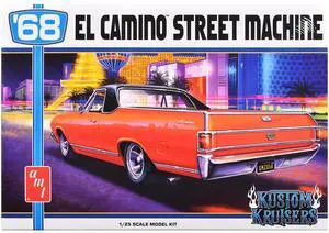 Skill 2 Model Kit 1968 Chevrolet El Camino Street Machine 1/25 Scale Model by AMT