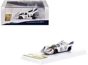 Porsche 917K #22 "Martini Racing" Winner "24 Hours of Le Mans" (1971) "Curitiba64" Series 1/64 Diecast Model Car by Tarmac Works