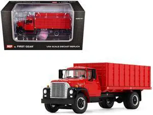 1970s International Loadstar Grain Truck Harvester Red 1/64 die cast model by DCP/First Gear