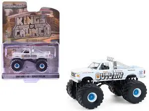 1988 Ford F-150 Monster Truck "Jersey Outlaw" White "Kings of Crunch" 1/64 Diecast Model Cars by Greenlight