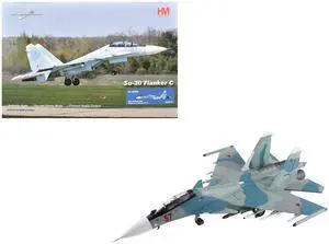 Sukhoi Su-30SM Flanker C Fighter Aircraft Russian Air Force "Air Power Series" 1/72 Diecast Model by Hobby Master