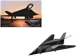 Lockheed F-117A Nighthawk Stealth Aircraft "84-0809" (2022) US Air Force "Air Power Series" 1/72 Diecast Model by Hobby Master