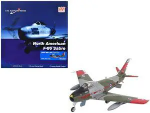 Canadair Sabre Mk.6 Fighter Aircraft "Sky Lancers" (1956) Royal Canadian Air Force 1/72 Diecast Model by Hobby Master