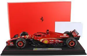 Ferrari SF-24 #16 2nd Place F1 "Australian GP" (2024) Limited Edition to 140 pieces Worldwide 1/18 Diecast Model Car by BBR