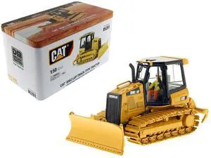 CAT Caterpillar D5K2 LGP Track Type Tractor Dozer with Ripper and Operator "High Line" Series 1/50 by Diecast Masters