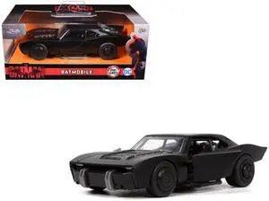 Batmobile Black "The Batman" (2022) Movie "Hollywood Rides" Series 1/32 Diecast Model Car by Jada