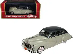 1948 Pontiac 4 Door Sedan Oyster Gray 2-Tone Limited Edition to 200 pieces Worldwide 1/43 Model Car by Goldvarg Collection