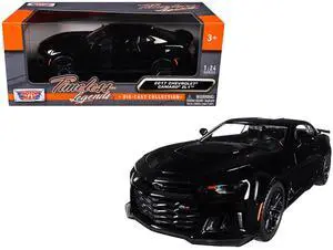 2017 Chevrolet Camaro ZL1 Black 1/24 Diecast Model Car by Motormax
