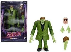 Creeper 6" Moveable Figure with Accessories and Alternate Head and Hands "Scooby-Doo!" Franchise Model by Jada