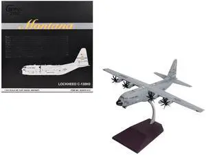 Lockheed C-130H3 Hercules Transport Aircraft "Montana Air National Guard" US Air Force 1/200 Diecast Model by GeminiJets