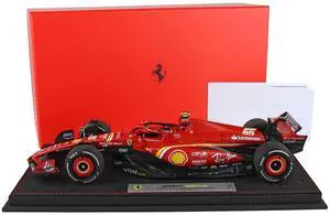 Ferrari SF-24 #55 Carlos Sainz Winner Formula One F1 "Australian GP" (2024) Limited Edition 1/18 Diecast Model Car by BBR