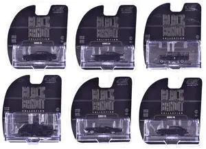 "Black Bandit" 6 piece Set Series 30 1/64 Diecast Model Cars by Greenlight