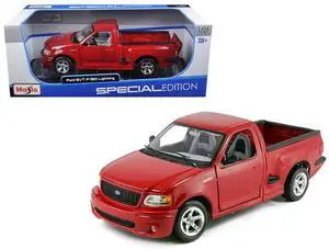 Ford SVT F-150 Lightning Pickup Truck Red 1/21 Diecast Model Car by Maisto