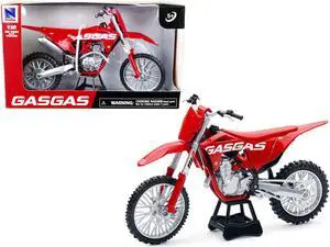 GasGas MC 450F Bike Motorcycle Red 1/12 Die Cast Model by New Ray