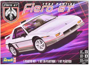 Level 4 Model Kit 1985 Pontiac Fiero GT 1/24 Scale Model by Revell