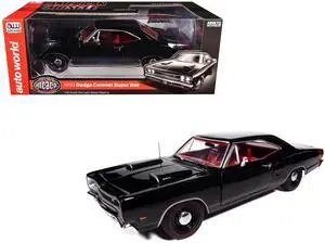 1969 Dodge Coronet Super Bee "Muscle Car & Corvette Nationals" (MCACN) Black with Red Interior "American Muscle" Series