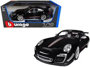 Porsche 911 GT3 RS 4.0 Black 1/18 Diecast Model Car by Bburago