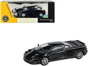 1991 Cizeta V16T Black 1/64 Diecast Model Car by Paragon Models