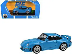 1995 RUF CTR2 Mexico Blue 1/64 Diecast Model Car by Paragon