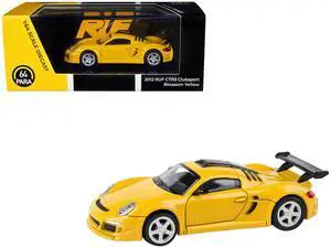 2012 RUF CTR3 Clubsport Blossom Yellow 1/64 Diecast Model Car by Paragon Models