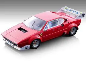 Ferrari 308 GTB4 LM Red "Press Version" (1974) "Mythos Series" Limited Edition to 90 pieces 1/18 Model Car by Tecnomodel
