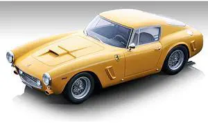 1962 Ferrari 250 GT SWB Yellow Modena "Clienti Corsa" "Mythos Series" Limited Edition to 60 pieces 1/18 Model Car by Tecnomodel