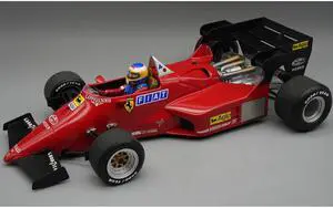 Ferrari 126 C4-M2 F1 World Championship "Presentation Version" (1984) with Driver "Mythos Series" 1/18 Model Car by Tecnomodel