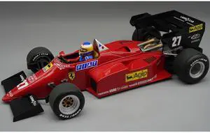 Ferrari 126 C4-M2 #27 F1 "European GP" (1984) with Driver "Mythos Series" Limited Edition 1/18 Model Car by Tecnomodel