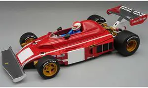 Ferrari 312 B3 Clay Regazzoni F1 "Monza GP Test" (1974) with Driver "Mythos Series" Limited Ed 1/18 Model Car by Tecnomodel