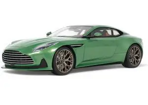 2023 Aston Martin DB12 Green Metallic 1/18 Model Car by GT Spirit