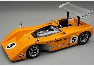 McLaren M8B #5 Winner "Canadian-American Challenge Cup - Mid-Ohio" 1969 "Mythos Series" Ltd Ed 1/18 Model Car by Tecnomodel