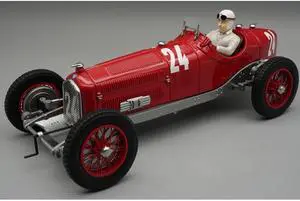Alfa Romeo P3 Tipo B #24 "Monza Grand Prix" (1932) "Mythos Series" w/ Driver Figure Limited Ed 1/18 Model Car by Tecnomodel