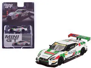 Nissan GT-R NISMO GT3 #23 Tsugio Matsuda "KCMG" "FIA GT World Cup Macau" (2018) Limited Ed 1/64 Diecast Model Car by Mini GT